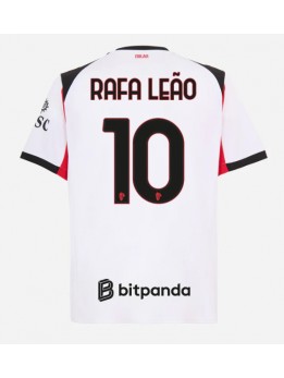 Billige AC Milan Rafael Leao #10 Bortedrakt 2025-26 Kortermet